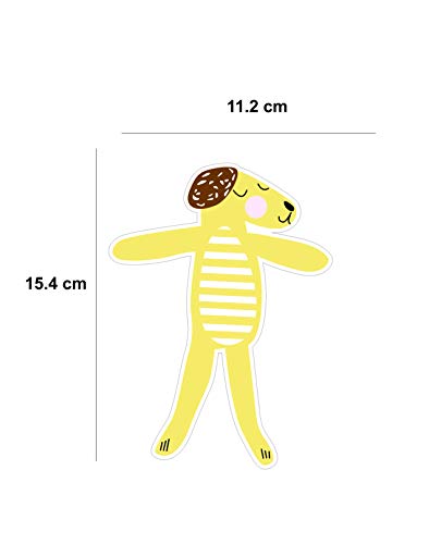 SYGA Cartoon Animal Birthday Decor Banner Kids Animal Big Happy Family for Baby Shower Party and Birthday Party Banner