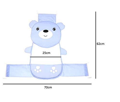 SYGA Cartoon Design Baby Bath Net_Blue
