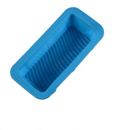 SYGA Baking Silicone Loaf Pan Bread Baking Mould, BPA Free, Non-Stick European-Grade Silicone, 9 x 4.5 x 2.5-Inches(Blue)