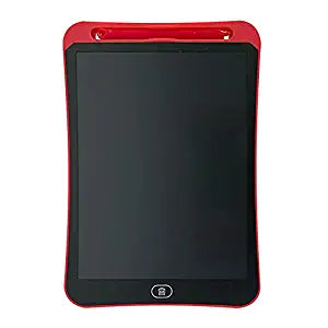SYGA LCD Writing Pad, 12 inch Kids Doodle & Scribble Boards Erasable Writing Tablet for Kids Adults, Red