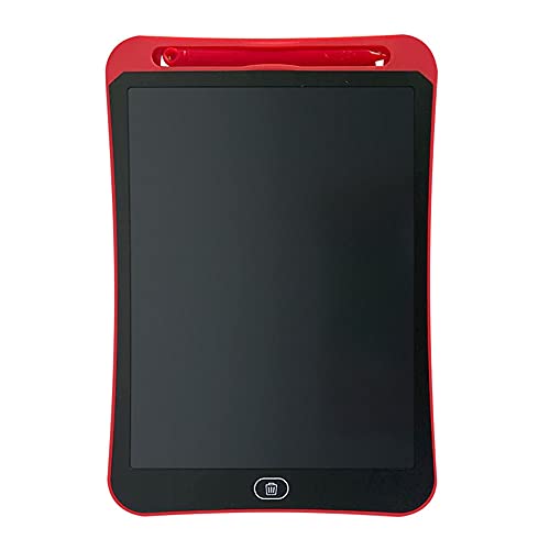 SYGA LCD Writing Pad, 12 inch Kids Doodle & Scribble Boards Erasable Writing Tablet for Kids Adults, Red