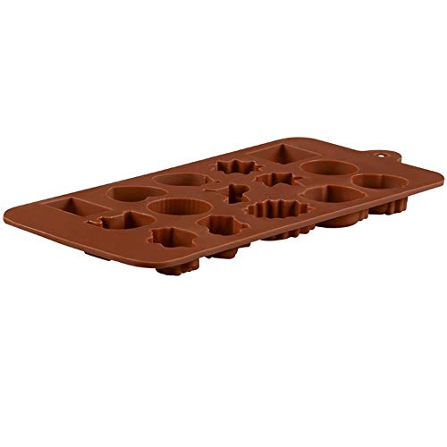 SYGA 15-Cavity Cute Animal Shap Chocolate Silicon Mould Candy Mould