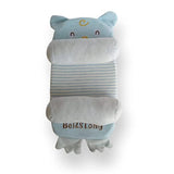 SYGA 1 Piece Adjustable New Born Anti-Head Fixed Baby Pillow (Blue)
