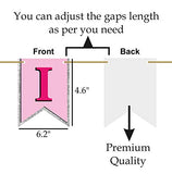 SYGA First Birthday Photo Booth Props with Banner-27Pcs (Pink Color) for 1st Bday Theme Supplies Baby Kids Combo Decorations Items/Cake Smash/High Chair, Babies Room Decor