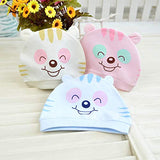 SYGA 1 Piece Small Eye Design Baby Cotton Sleep Cap_Pink