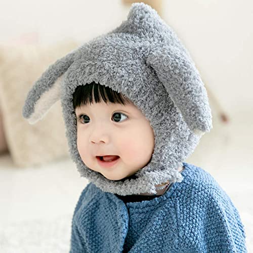 SYGA Baby Hats for Spring Winter, Cute Rabbit Ears Head Hooded for Kids Babies for 1-3 Years