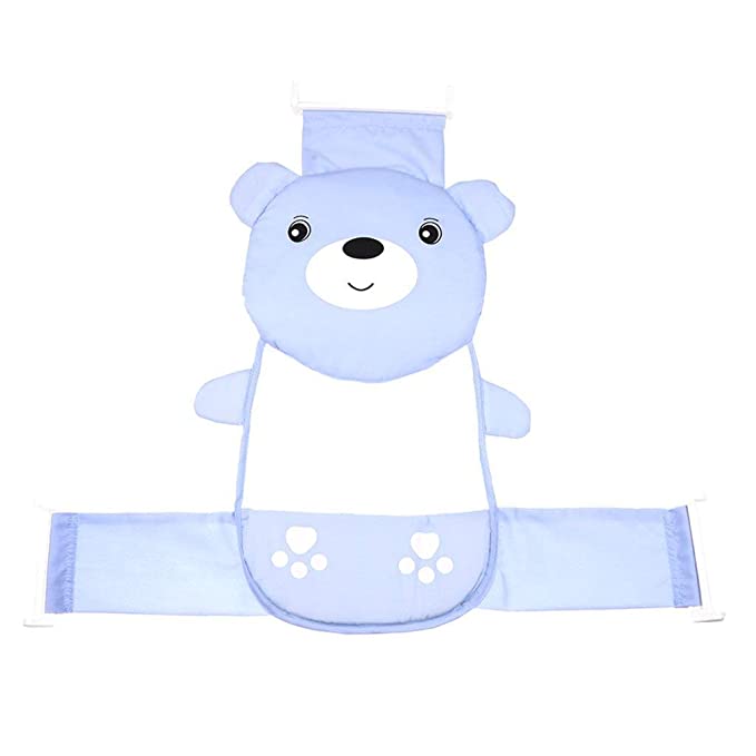 SYGA Cartoon Design Baby Bath Net_Blue