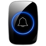 Smart one for two wireless doorbell 2 buttons home AC digital doorbell waterproof doorbell music doorbell