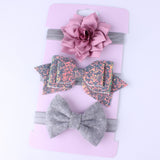 Cross-border European and American baby headband set baby headdress children's hairpin headband hairpin elastic hair accessories wholesale