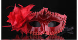 1 Halloween mask adult party sexy side flower half face children's princess props temperament