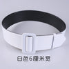 White 6 cm wide