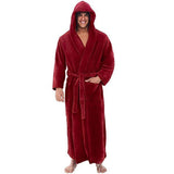 2020 European and American Amazon hot style autumn and winter large size super lengthened bathrobe long-sleeved nightgown a large number of spot