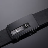 Paul Belt Men's Genuine Leather Toothless Buckle Zodiac Pure Cowhide Business Belt Versatile Young Trendy Casual Belt