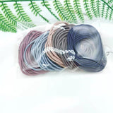 European, American and Korean Version Simple Seamless Rubber Band Women's Hair Rope High Elastic Hair Ring Hair Accessories Head Rope Manufactor Wholesale