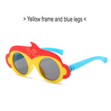 New monkey cartoon children's sunglasses cute Wukong decorative glasses kids sunglasses baby sunshade mirror 9221