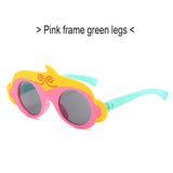 New monkey cartoon children's sunglasses cute Wukong decorative glasses kids sunglasses baby sunshade mirror 9221