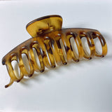 Oversized Back of the Head Flower Hair Claw Clip Korean Style Hair Accessories Temperament Plastic Claw Clip 13cm Hot Selling
