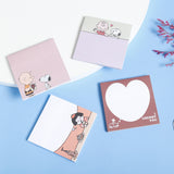 Hyuna style cute cartoon sticky note ins note book student message book note memo