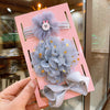 34# gray gold dot flower combination