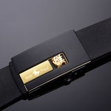 Paul Belt Men's Genuine Leather Toothless Buckle Zodiac Pure Cowhide Business Belt Versatile Young Trendy Casual Belt