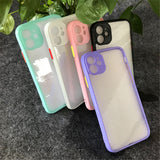 Acrylic fine hole eye protection multi-color frame mobile phone case for iphone 11 can be used for glue