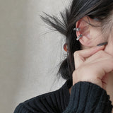 Dark girl love belt ear bone clip Hong Kong style earrings personality ear buckle without pierced ear clip