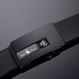 Paul Belt Men's Genuine Leather Toothless Buckle Zodiac Pure Cowhide Business Belt Versatile Young Trendy Casual Belt