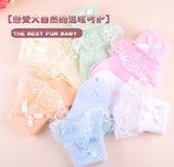 Factory direct children's socks baby socks pure cotton edge baby socks cute lace lace girls socks