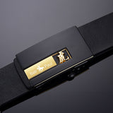 Paul Belt Men's Genuine Leather Toothless Buckle Zodiac Pure Cowhide Business Belt Versatile Young Trendy Casual Belt