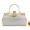 Rattan pattern gold and white