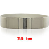Simple Elastic Ladies Belt Fashion Decorative Dress Black Elastic Dress Wide Waistband Wholesale
