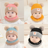 Baby hats for girls autumn and winter newborn knitted hats winter girls wool hats new baby fetal hats boys winter wholesale