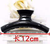 Bright black word clip catch wholesale strange hand clip hair clip oversized claws F319