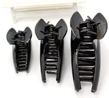 Bright black word clip catch wholesale strange hand clip hair clip oversized claws F319