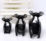 Bright black word clip catch wholesale strange hand clip hair clip oversized claws F319