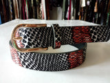 Factory direct wholesale imitation leather belt crocodile belt alloy buckle square women's fashion all-match belt