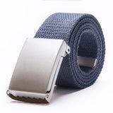 Spot 18-color candy trend fashion new men's and women's pants belt canvas belt men's belt wholesale