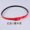 Red 2 cm wide
