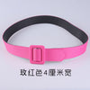 Rose red 6 cm wide