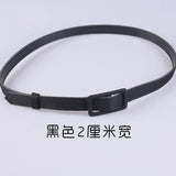 Foreign trade non-porous thin belt ladies all-match simple girdle Korean fashion decorative cloth belt green wide belt
