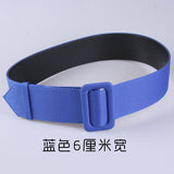 Foreign trade non-porous thin belt ladies all-match simple girdle Korean fashion decorative cloth belt green wide belt