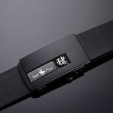 Paul Belt Men's Genuine Leather Toothless Buckle Zodiac Pure Cowhide Business Belt Versatile Young Trendy Casual Belt