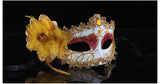 1 Halloween mask adult party sexy side flower half face children's princess props temperament