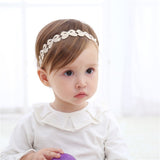 Korean version of children's baby headband, baby girl's cute princess style one-year-old party hair accessories, super fairy lace headdress