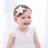 Korean version of children's baby headband, baby girl's cute princess style one-year-old party hair accessories, super fairy lace headdress