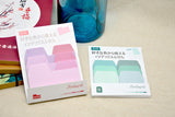 Creative index sticky notes color index sticky notes fresh gradient color multi-color sticky notes customization