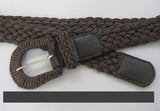 1656 Wax Rope Woven Waist Belt Belt Wholesale Fashion Belt Belt Factory