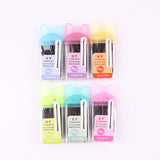 Hair clip cartoon set black matte paint bangs chuck hair 20 pieces one word clip boxed simple side clip A33