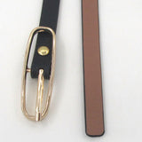 Fashion Japanese character pin buckle thin women's belt versatile ladies dress accessories belt C12