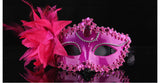 1 Halloween mask adult party sexy side flower half face children's princess props temperament